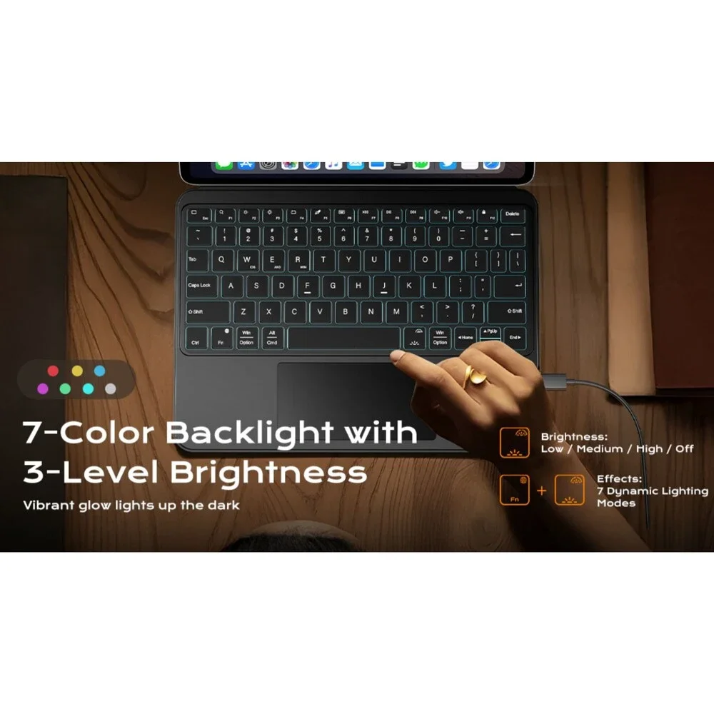 MAGIC JOHN iPad Case Keyboard 11